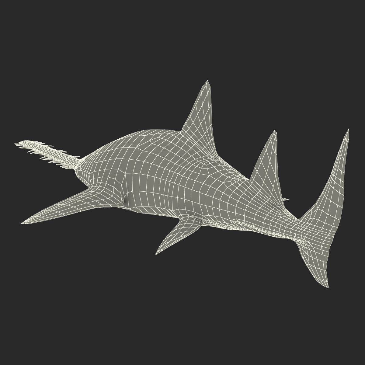 shark 5 sawfish mako 3d max