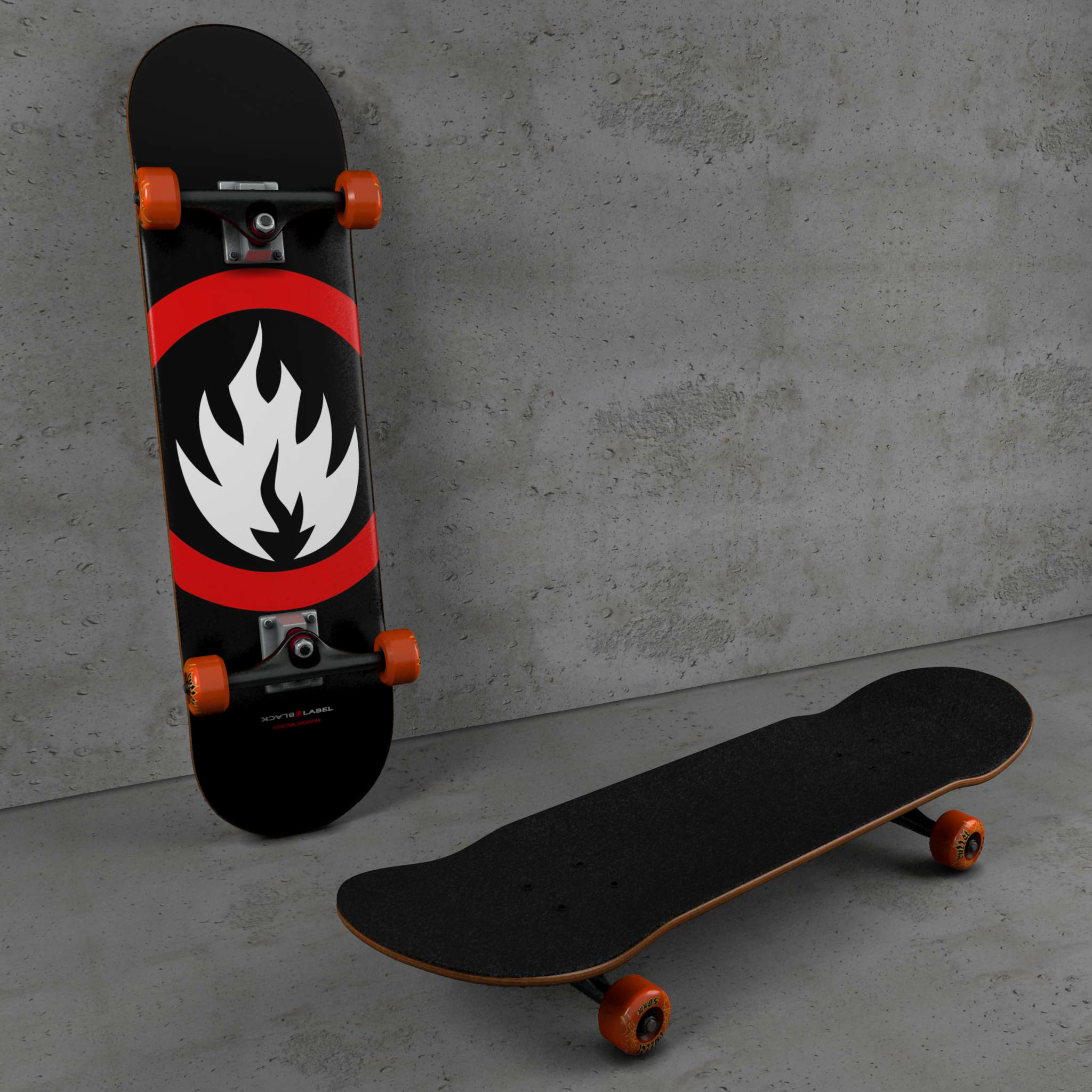 ultimate skateboard 3d max