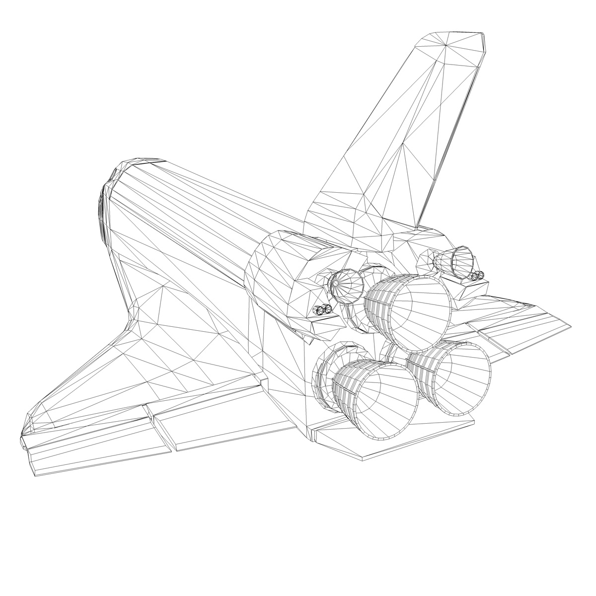 航天飞机遗产3d模型