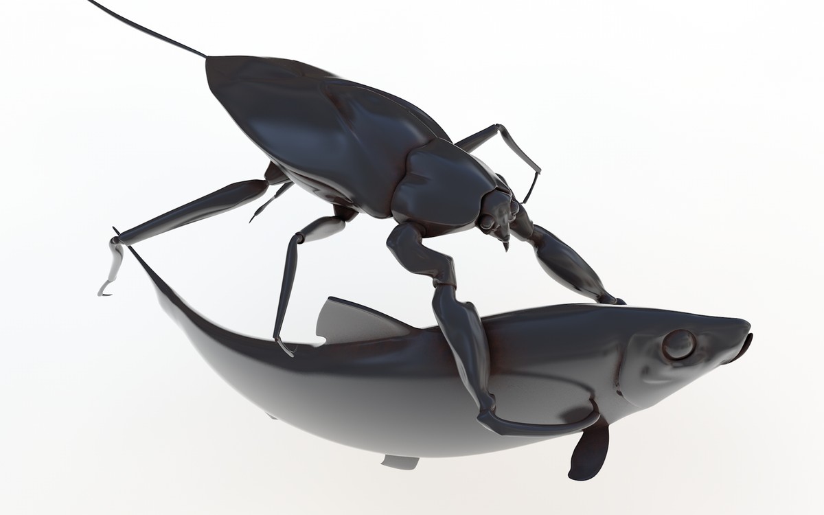 water scorpion c4d