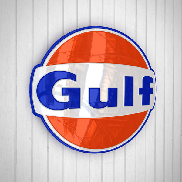gulf oil3d模型