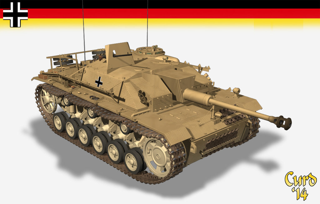 D Stug Iii Tank