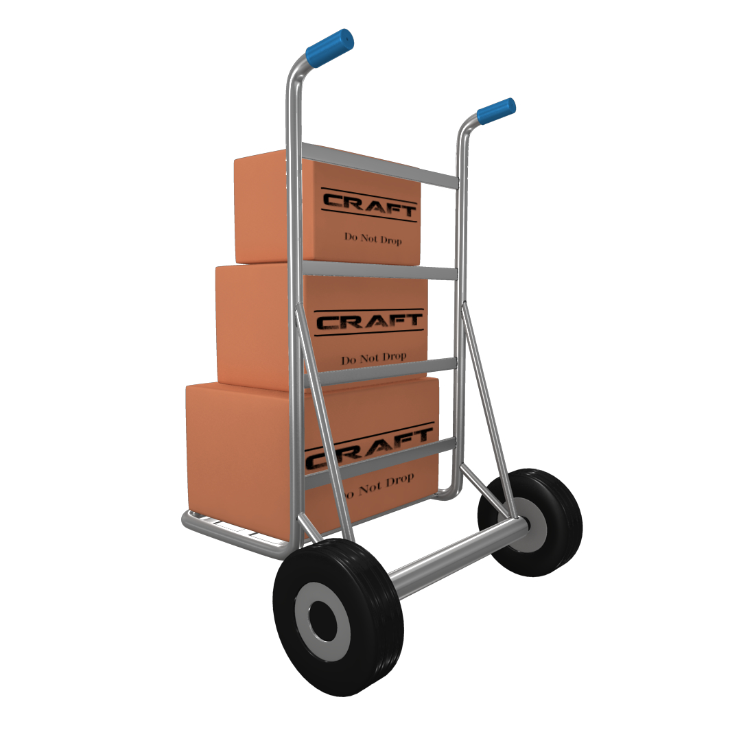 luggage cart 3d ma