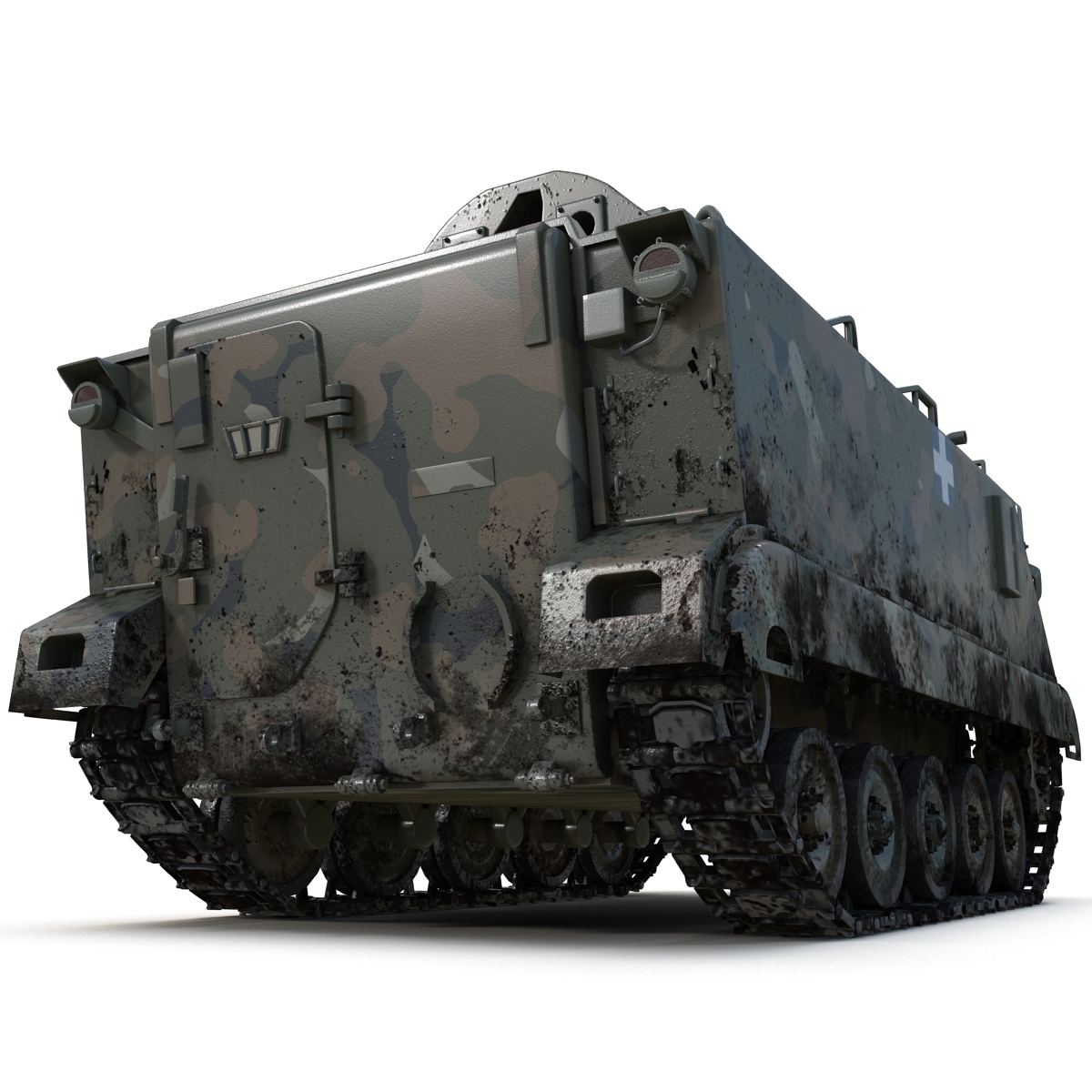 us army armored vehicle m901 itv 2 rigged