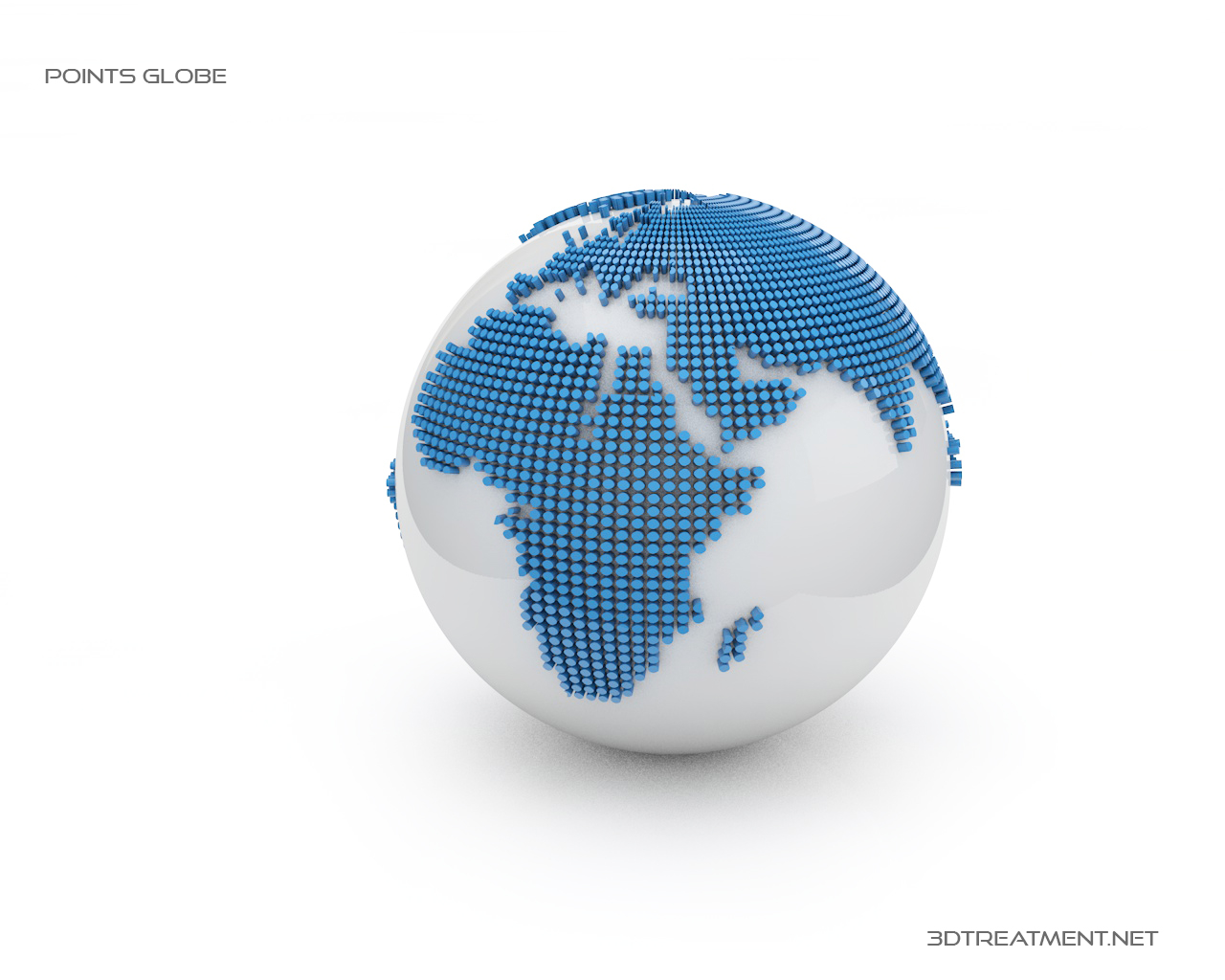 globes earth 3d c4d