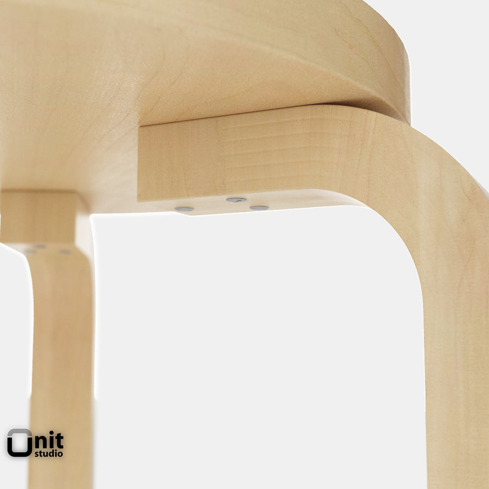 artek stool 603d模型