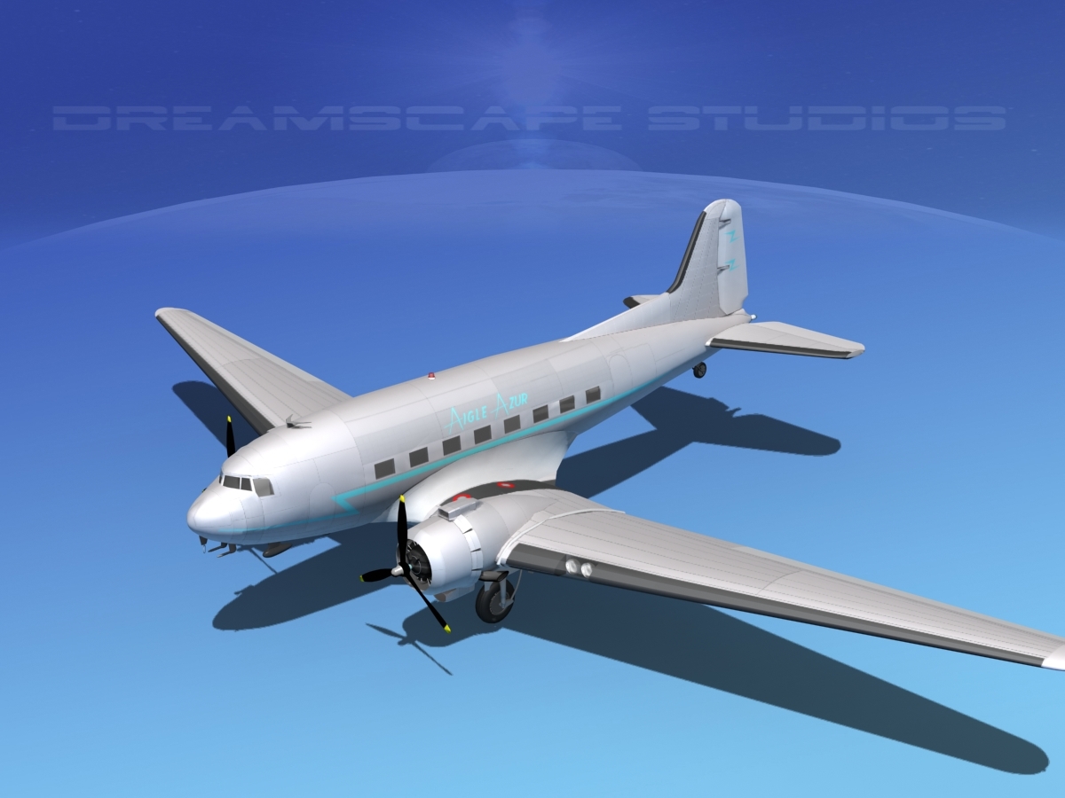 douglas dc-3 aigle azure