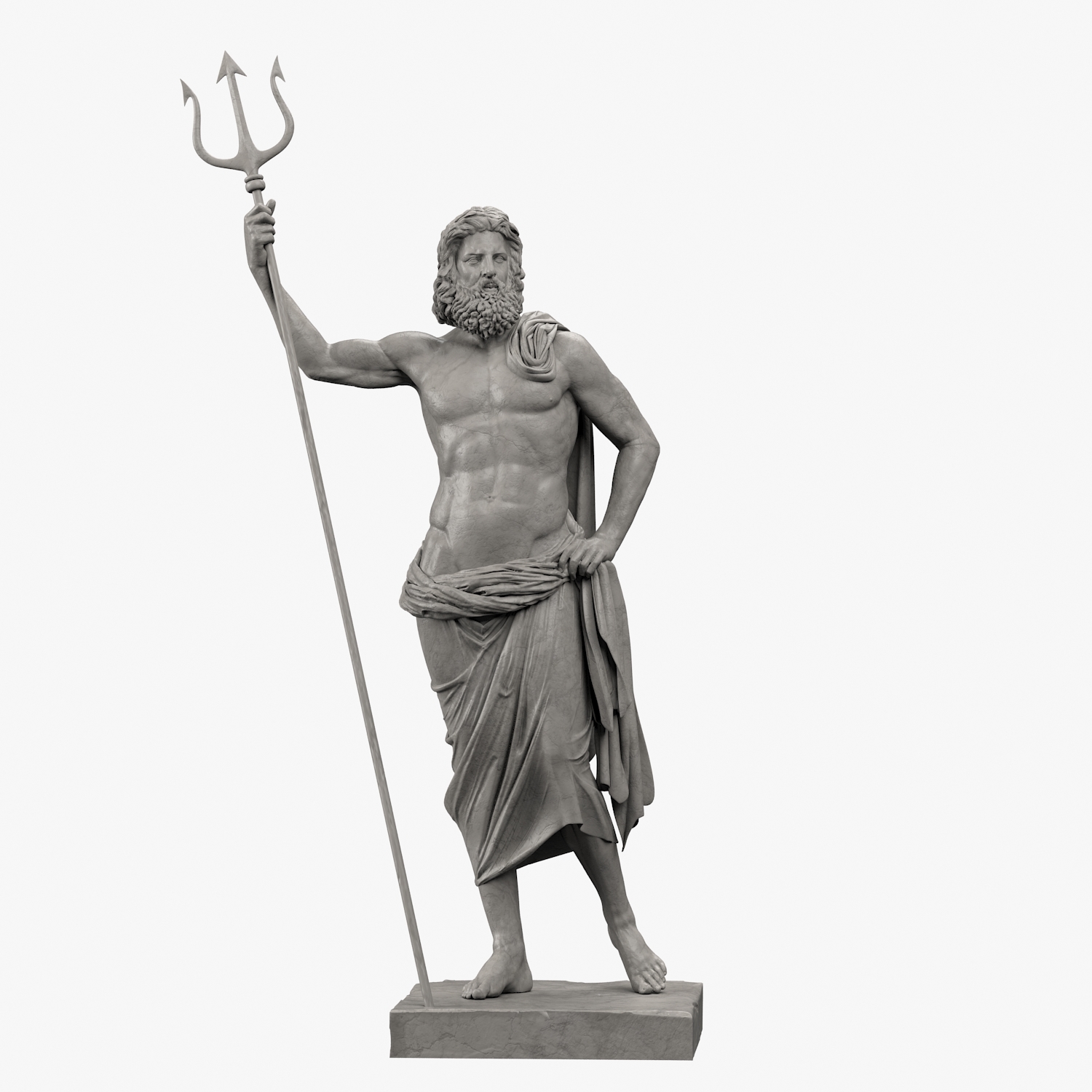 poseidon sculpture