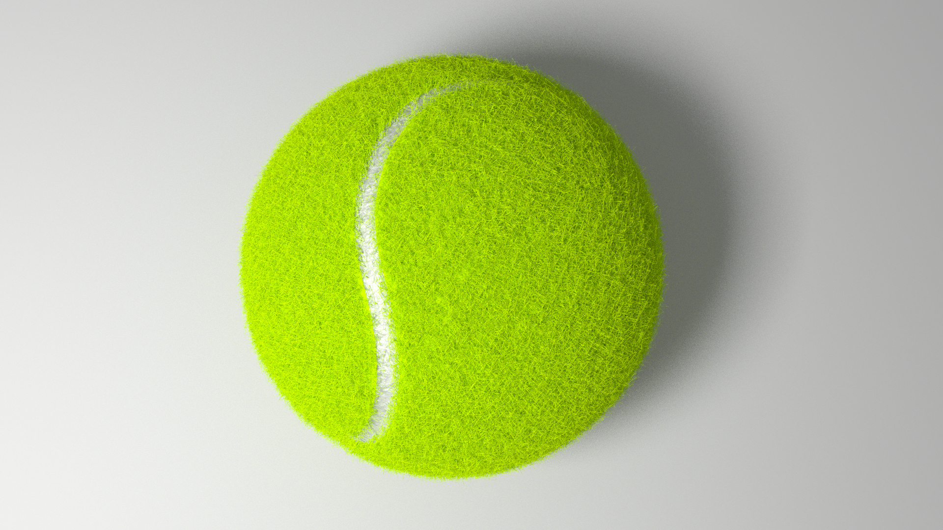 blender cycles render tennis ball