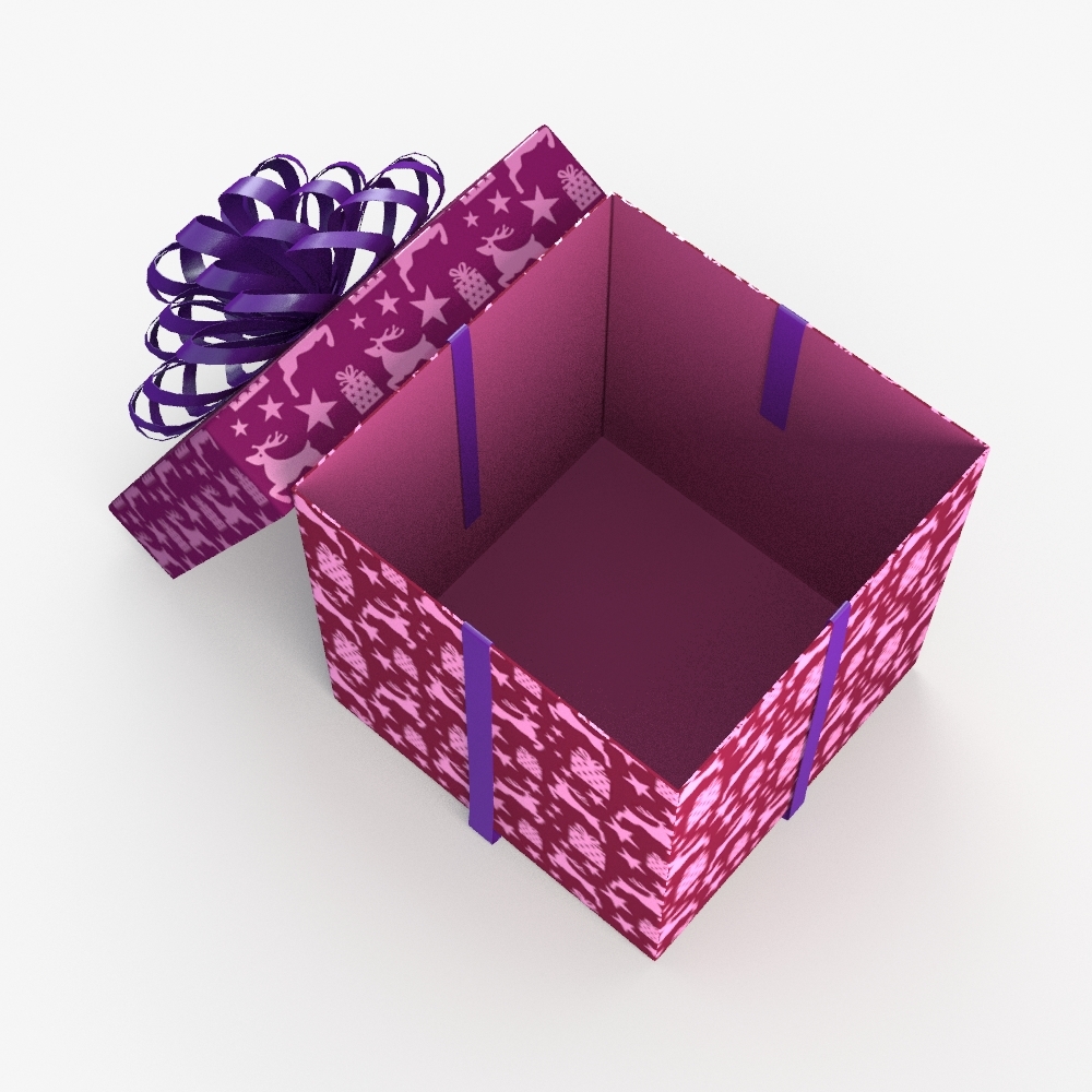 christmas gift present box 3ds