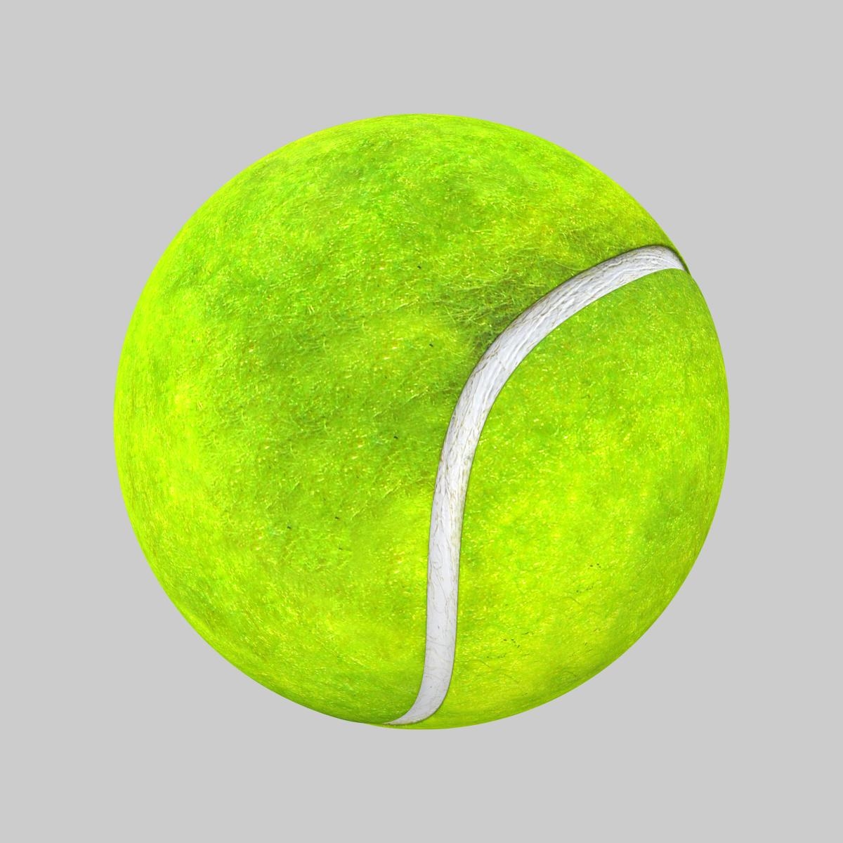 3dsmax tennis ball