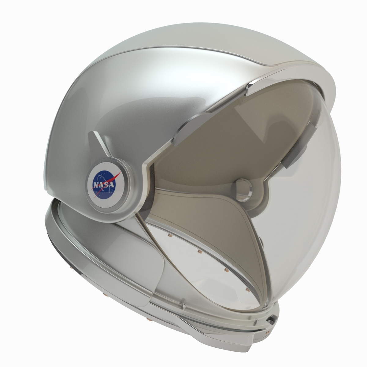 宇航员头盔美国宇航局(1)3d模型