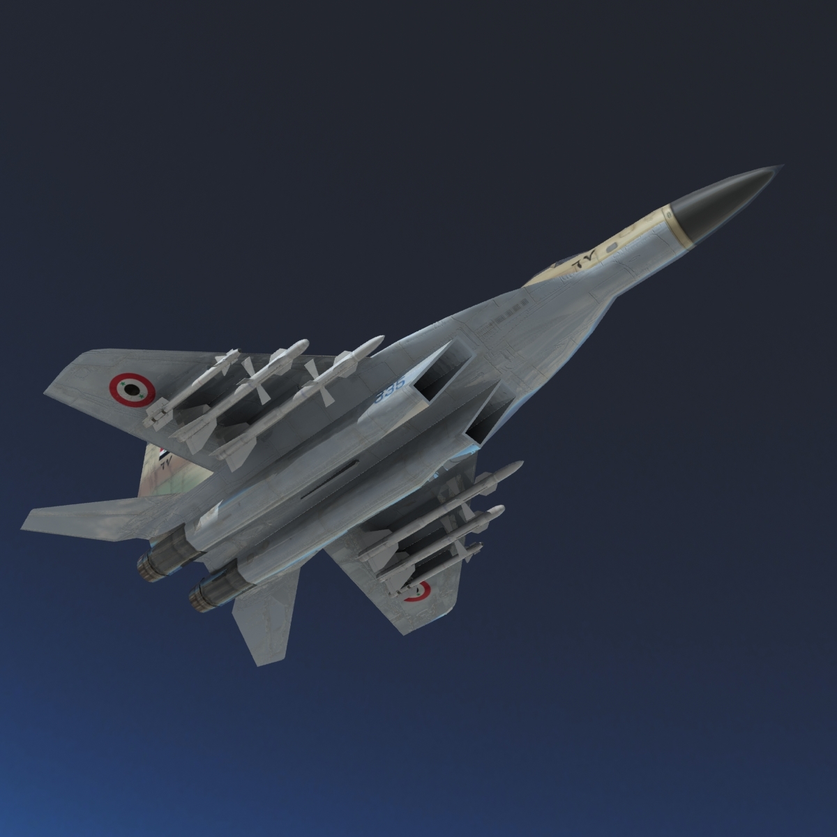 3ds max mig29 fighter jets mig