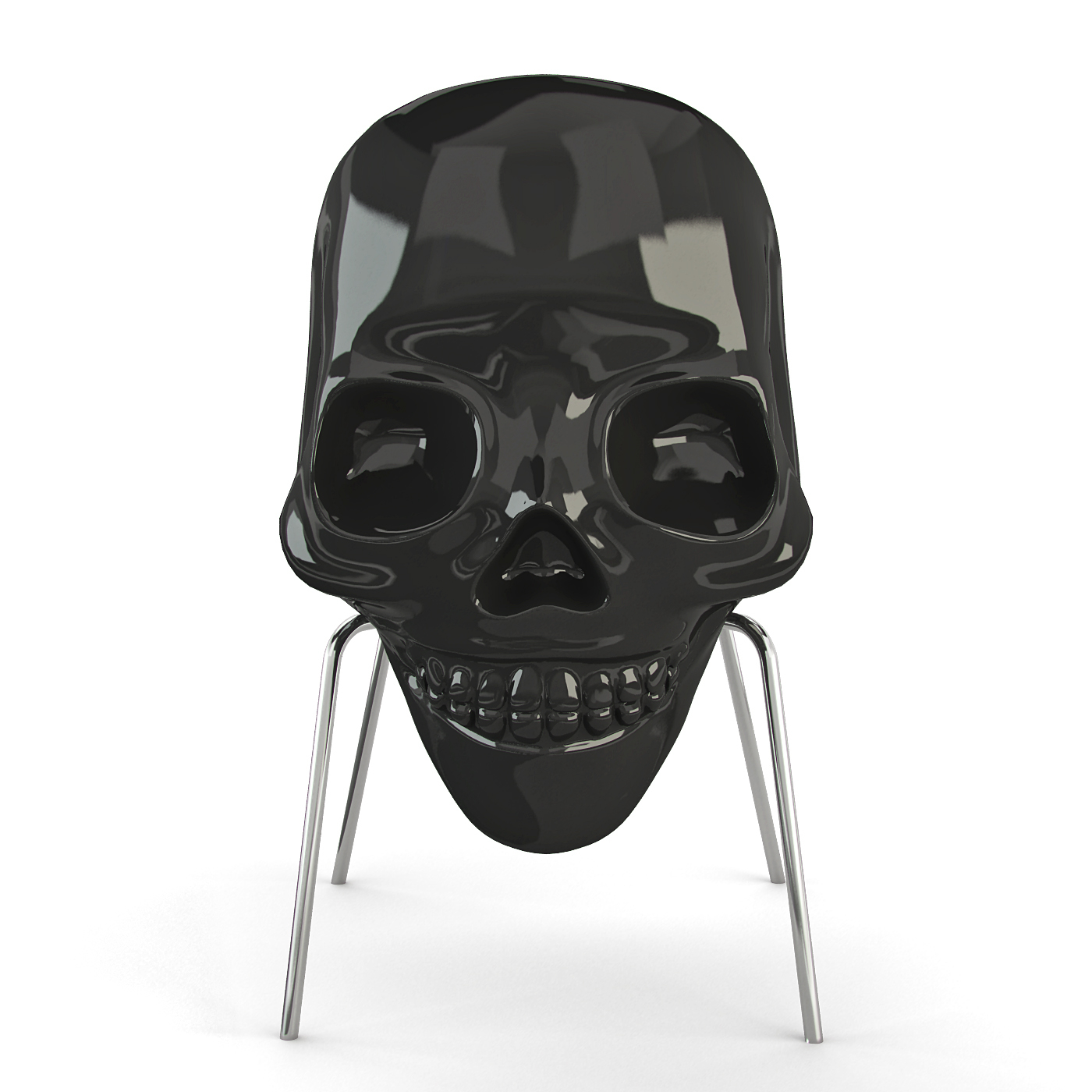 骷髅椅3d模型
