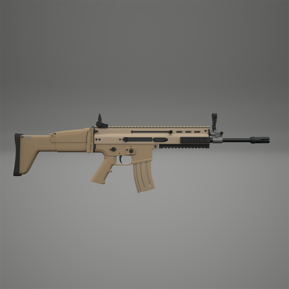 scar l3d模型