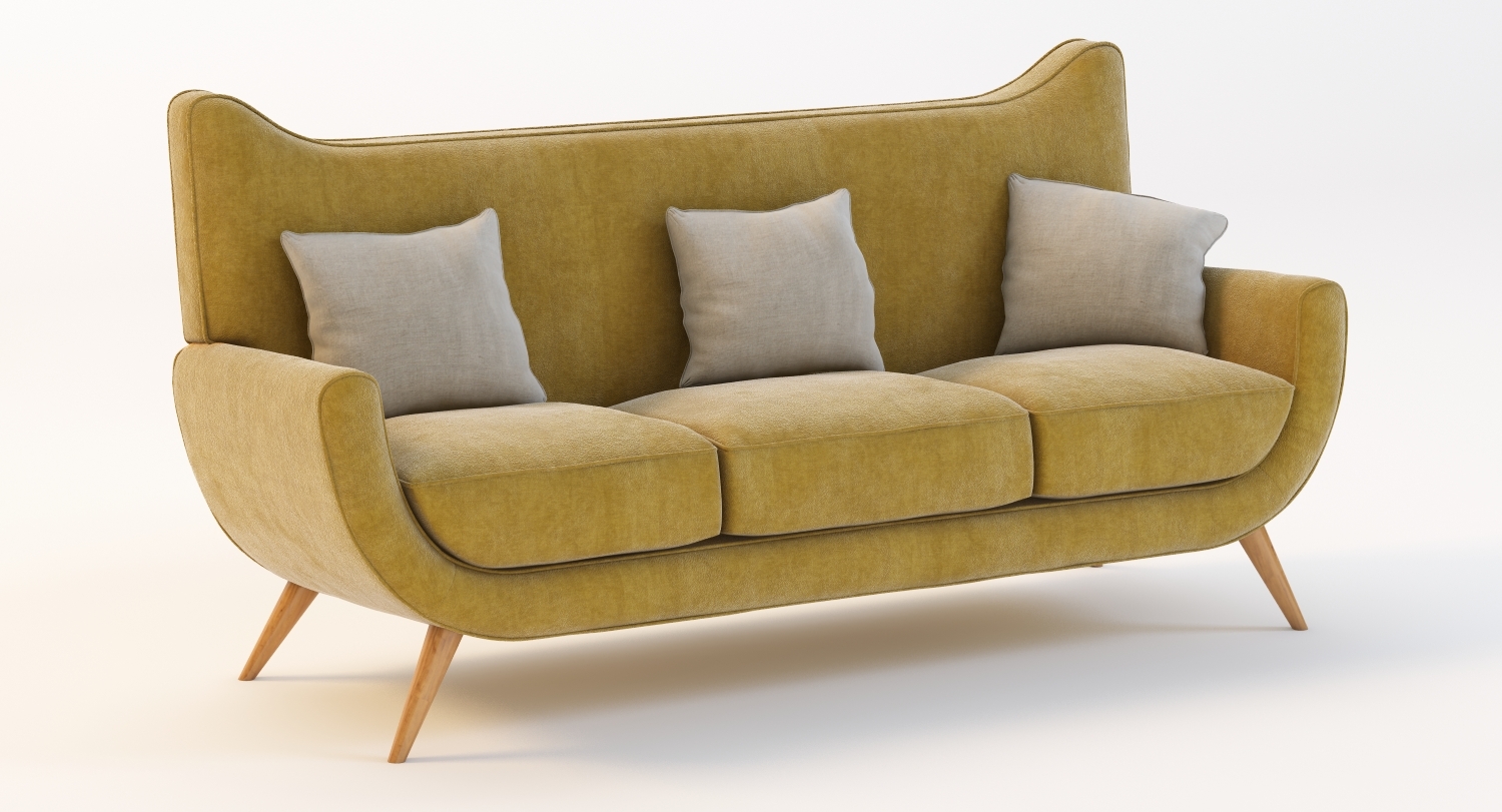 3d 3ds couch sofa