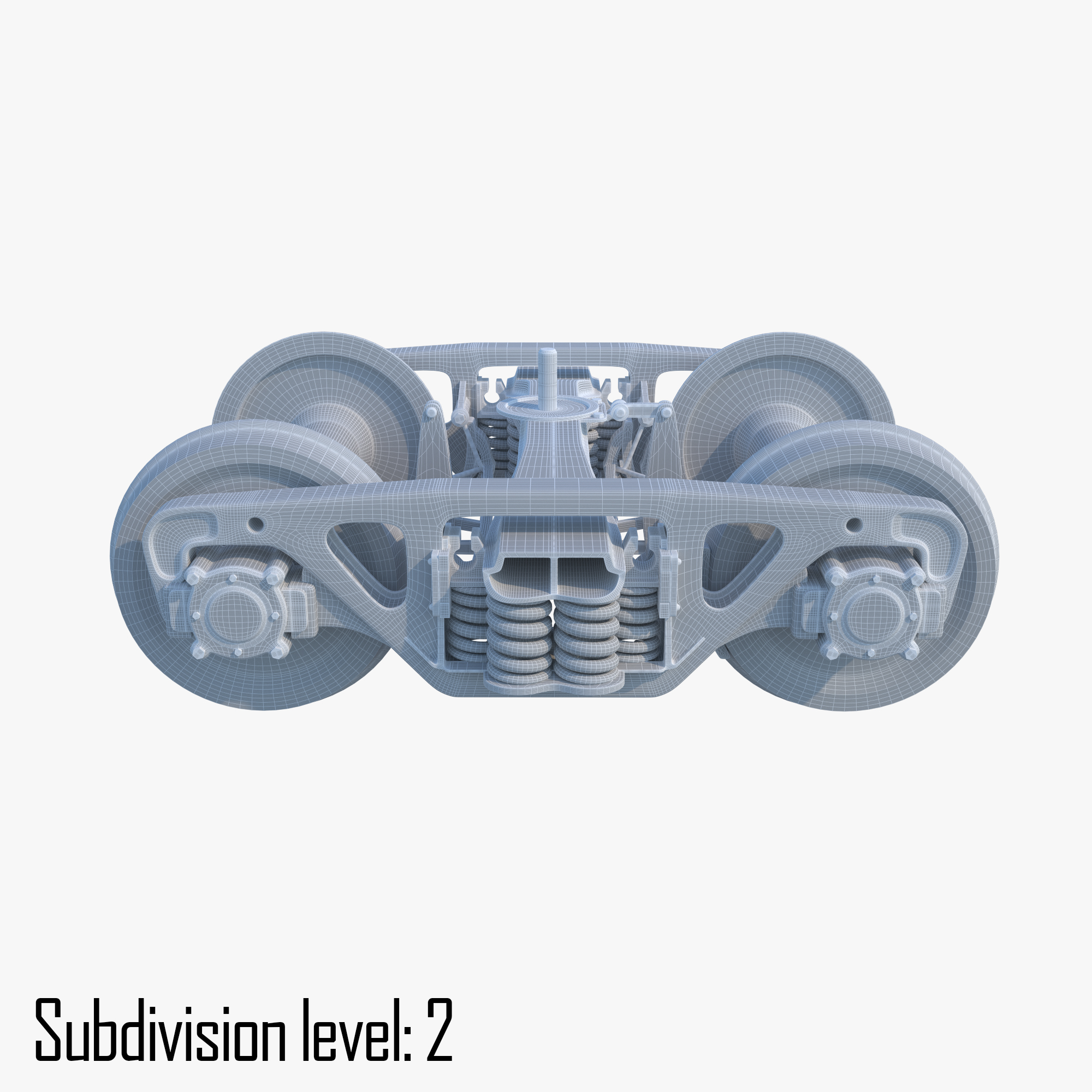 转向架18-1003d模型