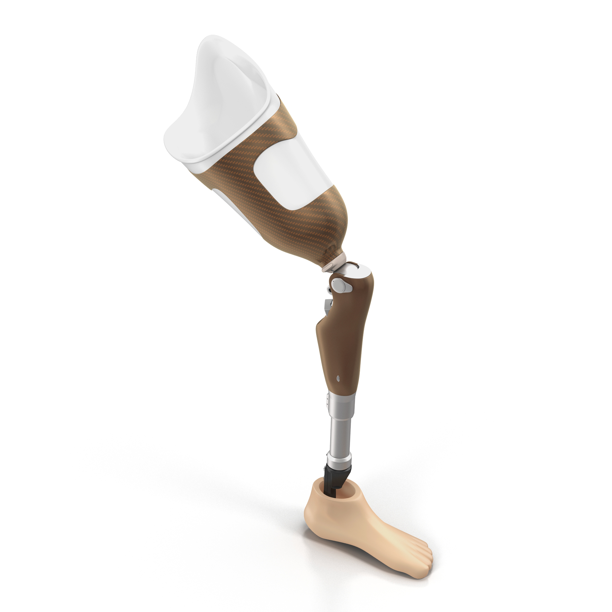假肢腿部3d模型3d模型