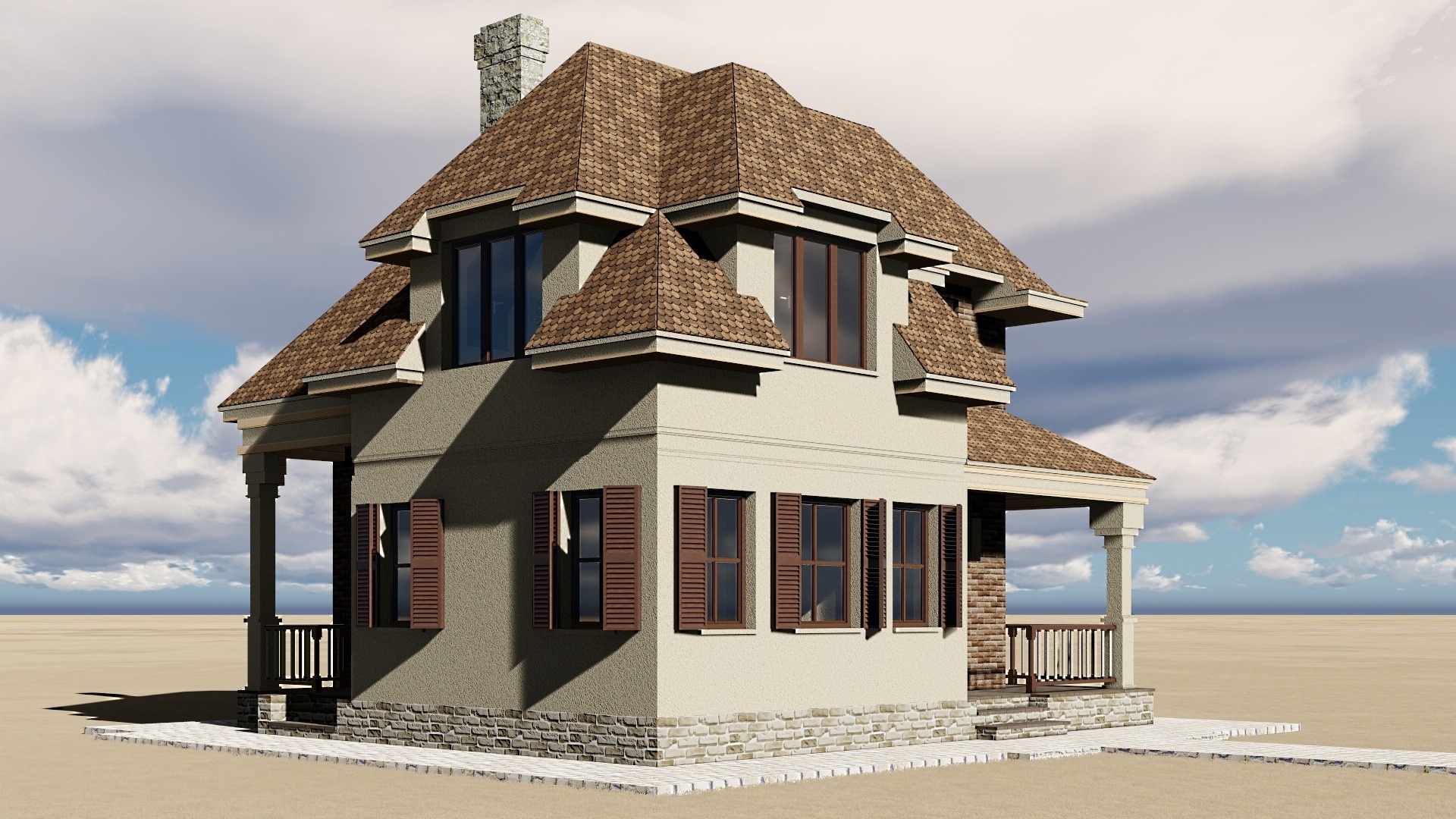 3d model house