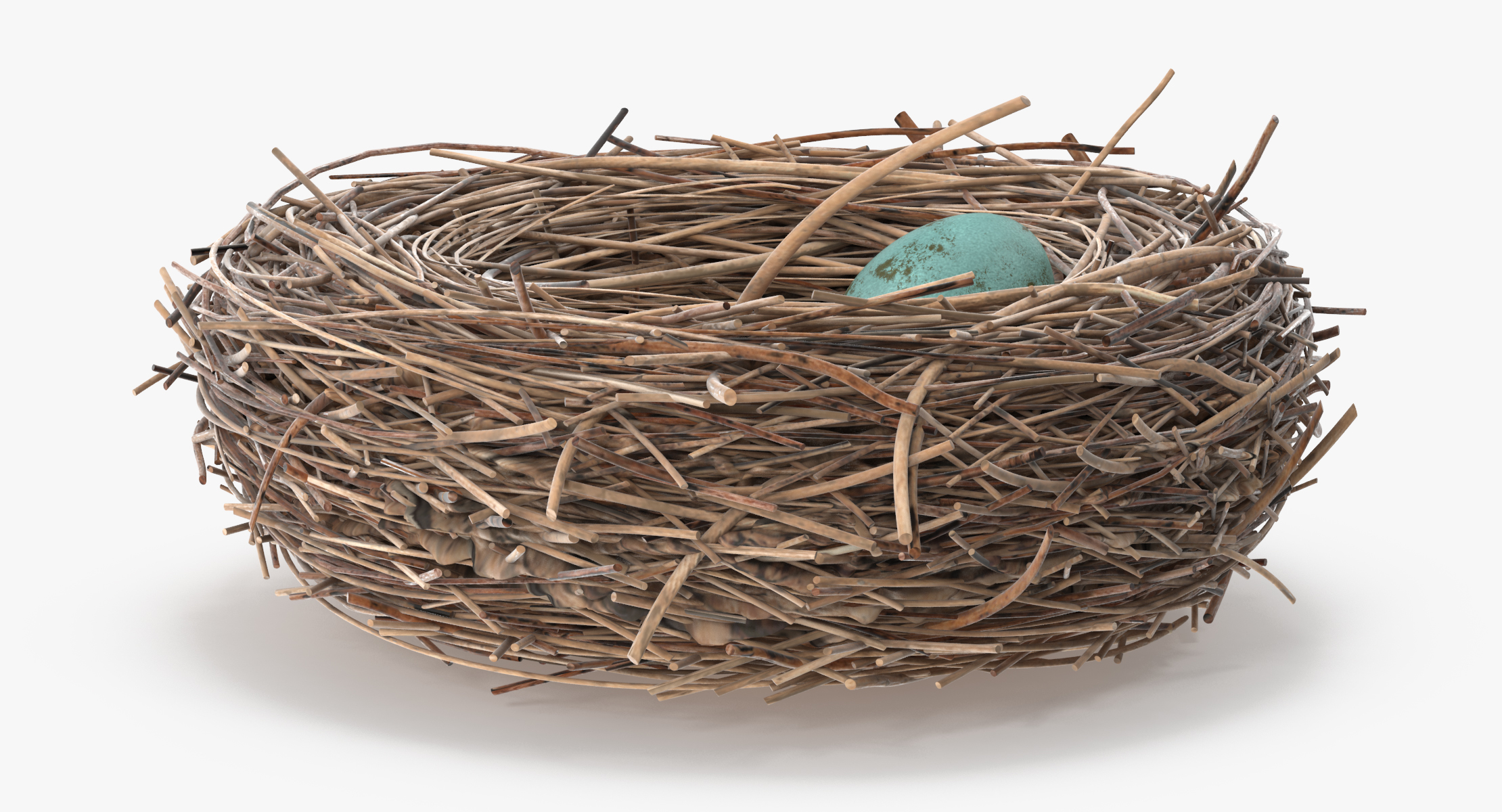 3d max bird nest 02