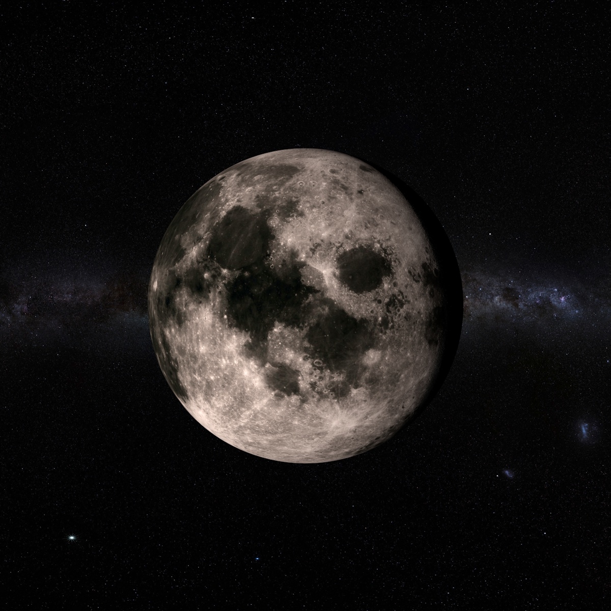 地球与月球10k3d模型