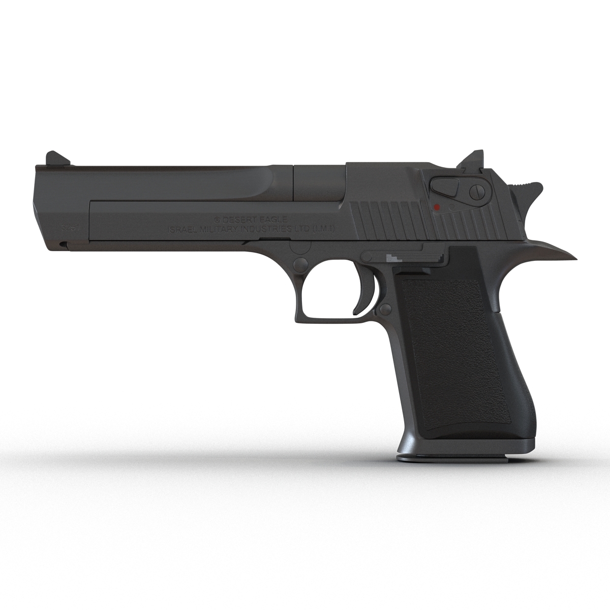 3d model pistol imi desert eagle
