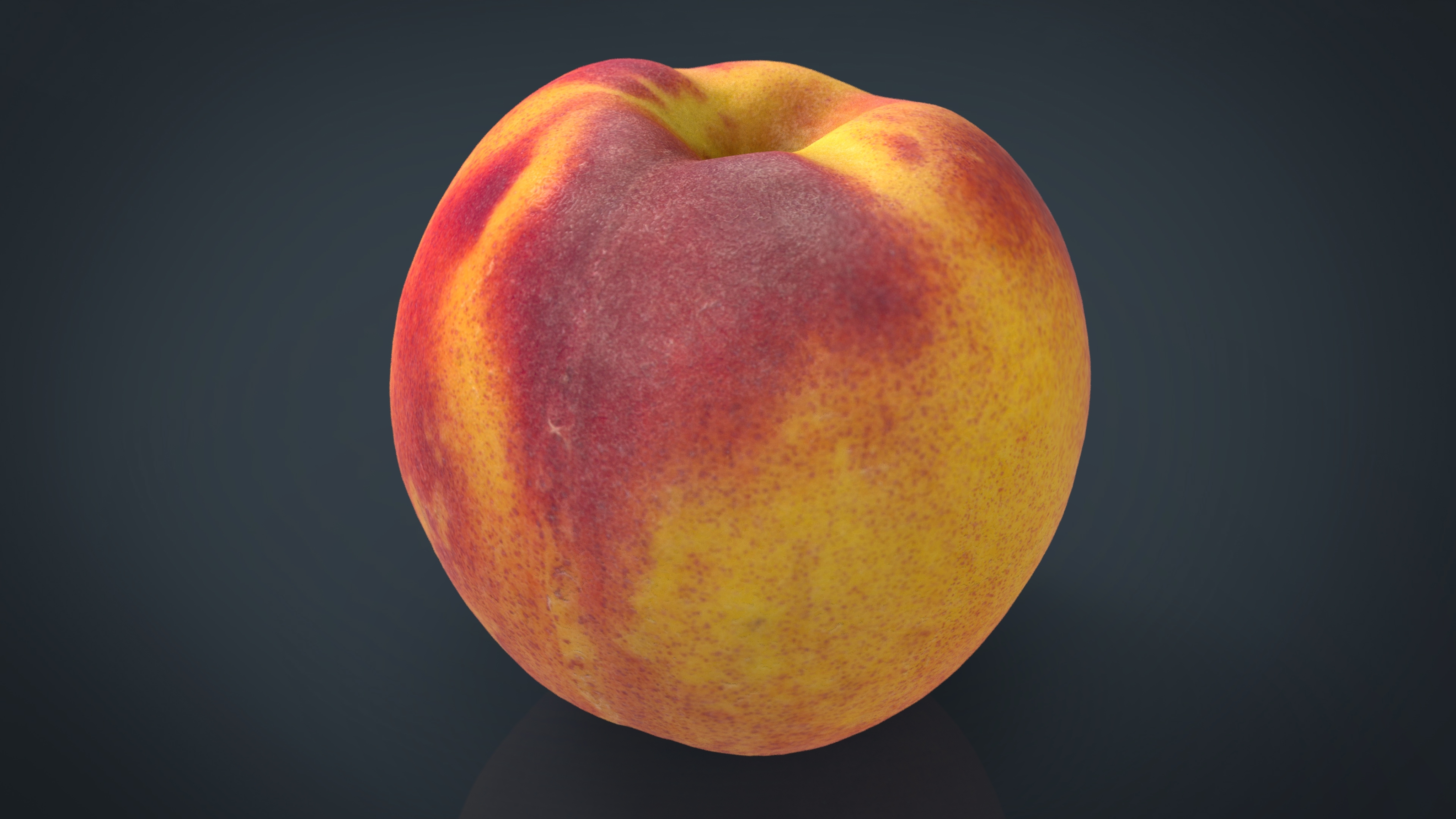 桃子3d模型