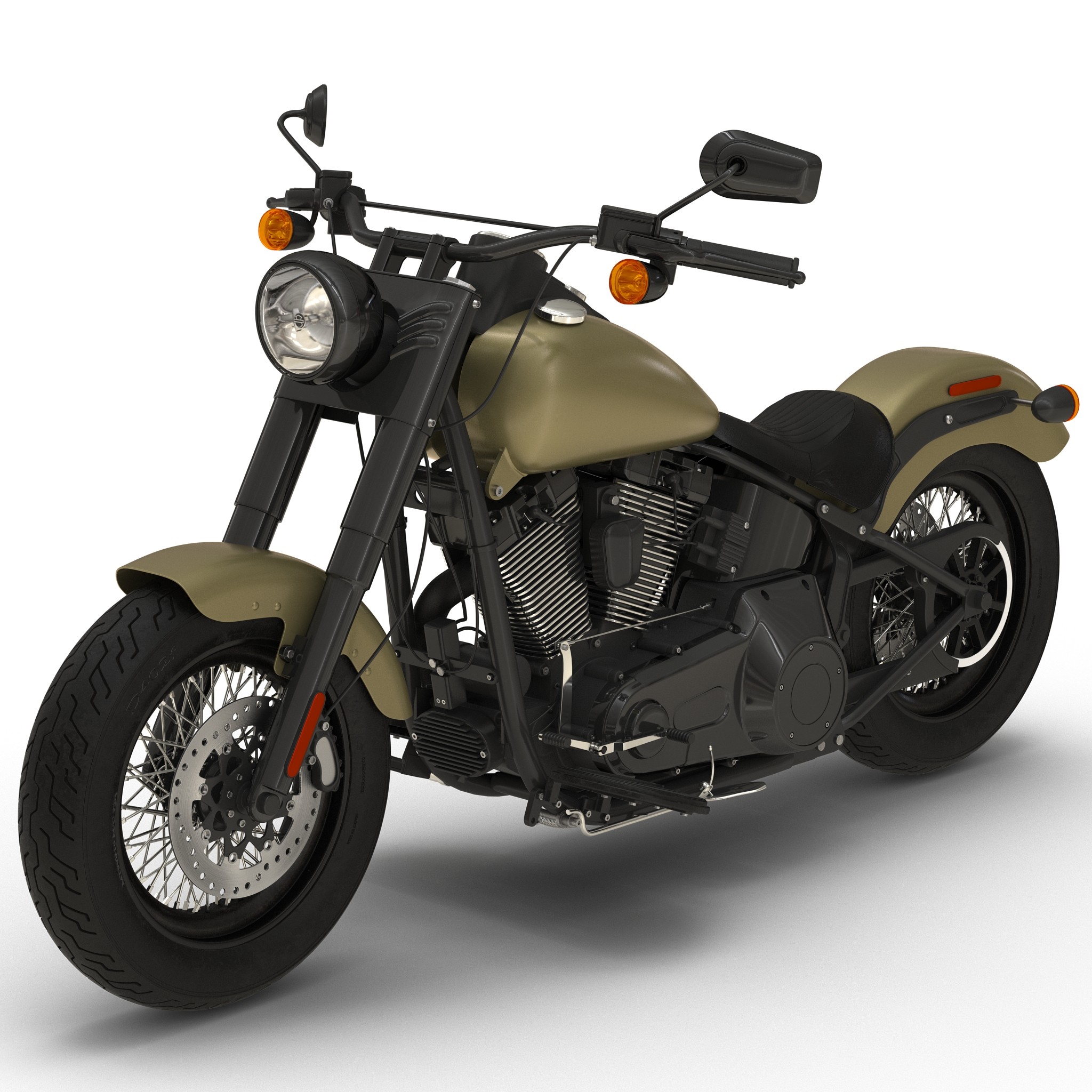 3d generic motorcycle model