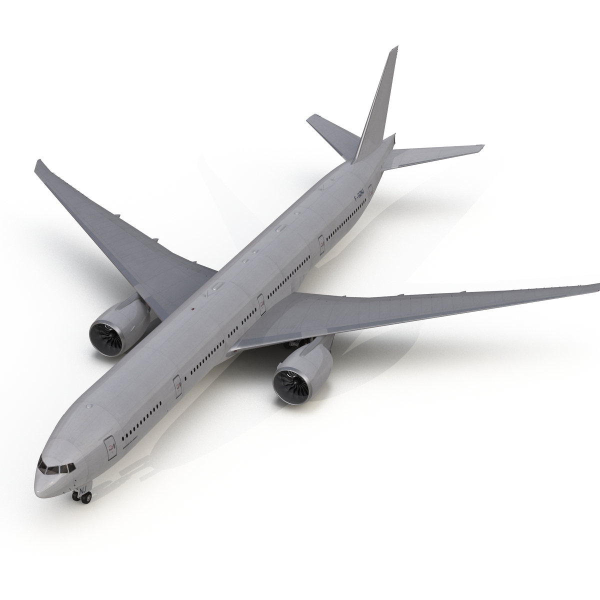 波音777-300er generic3d模型
