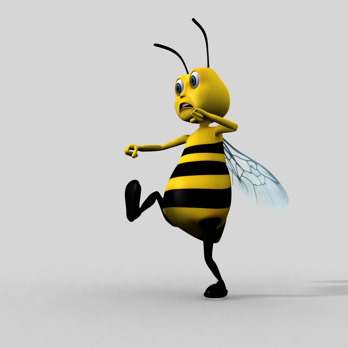 蜜蜂3d模型