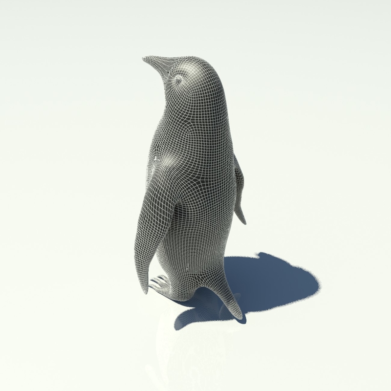 Pinguin 3D Modell TurboSquid 1088006