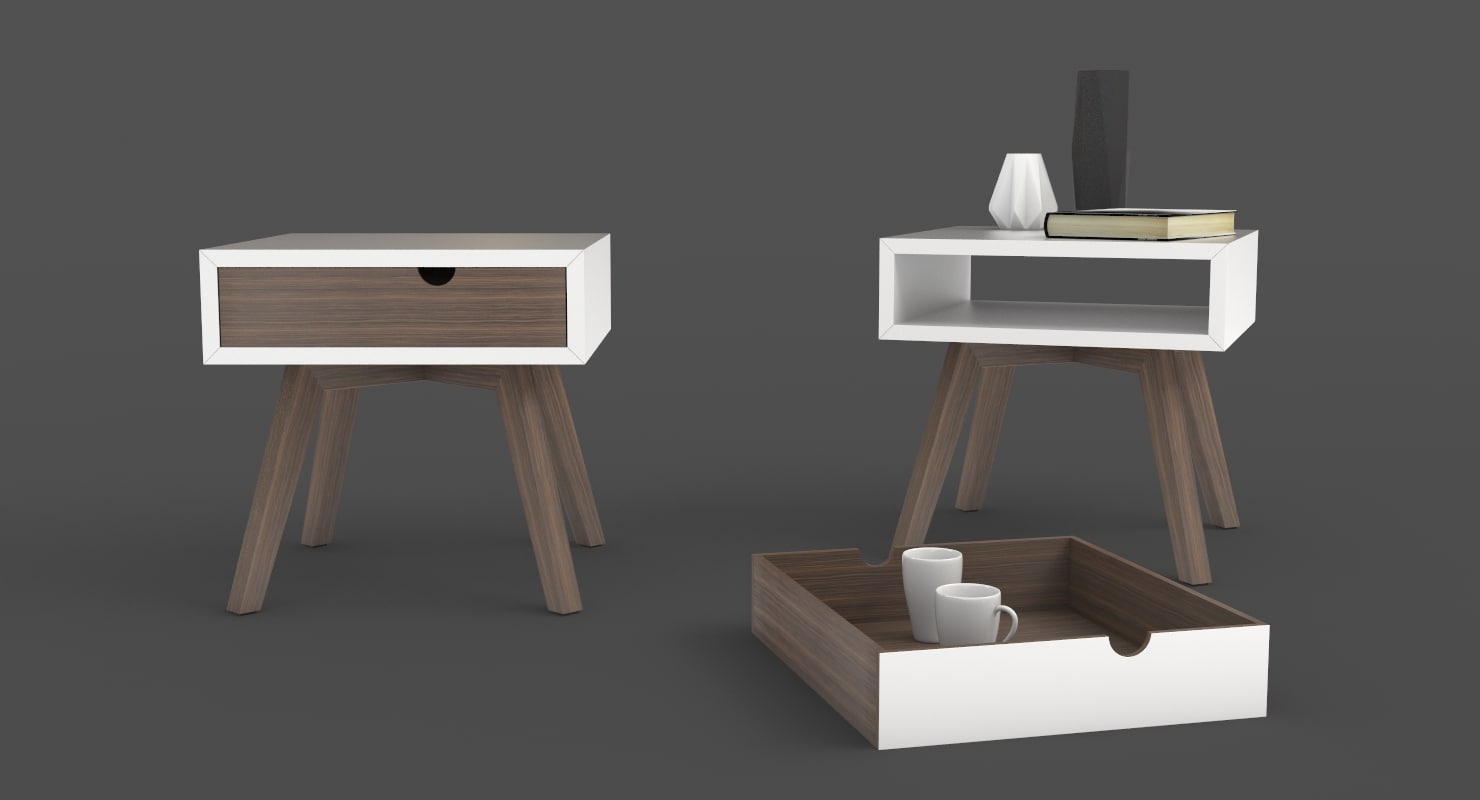bedside coffee table