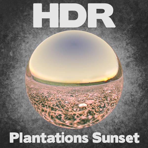 plantations sunset (hdr)