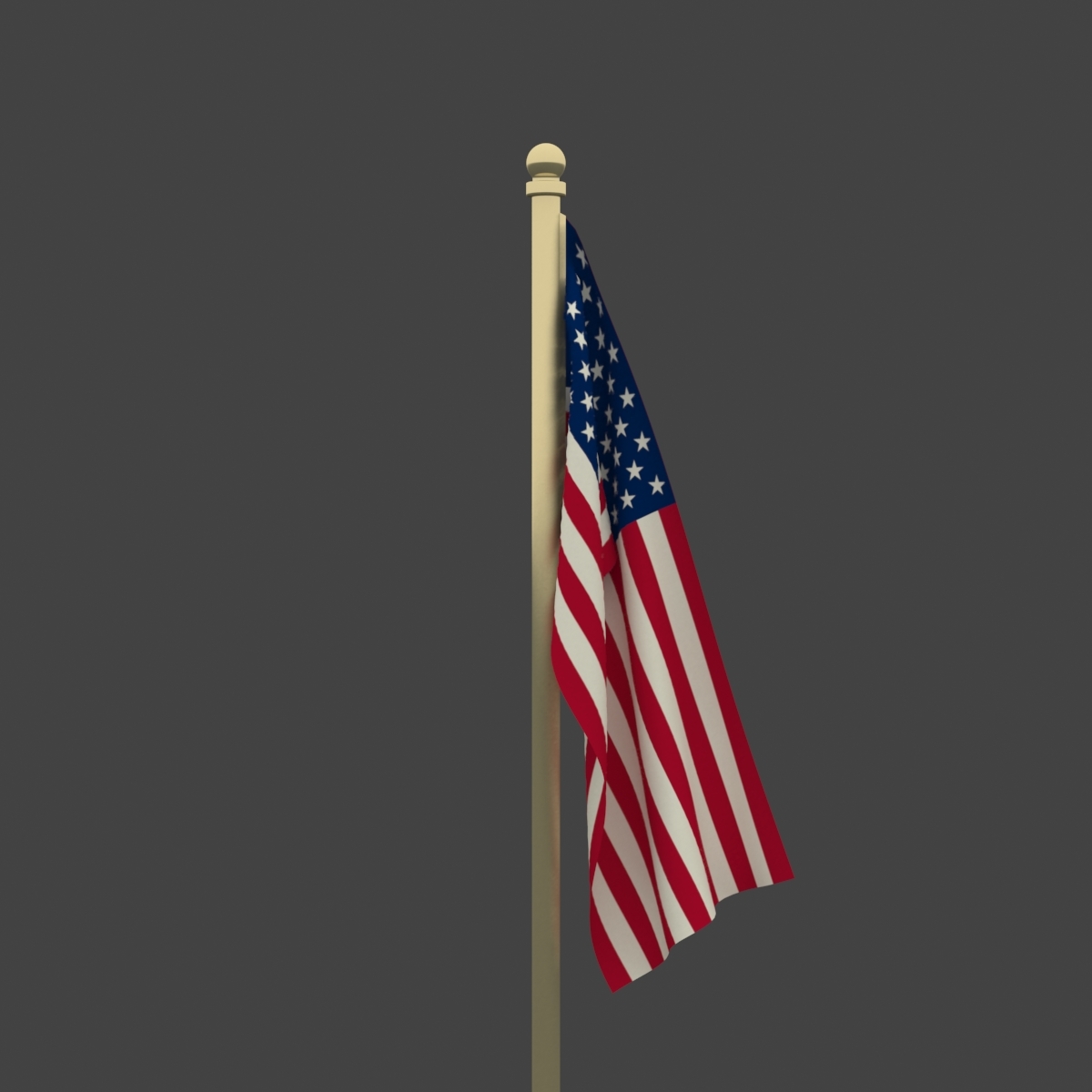 national flag usa 3ds