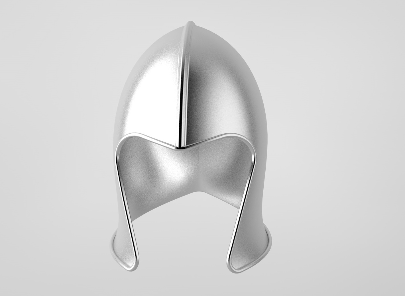 中世纪骑士头盔 - solidworks3d模型
