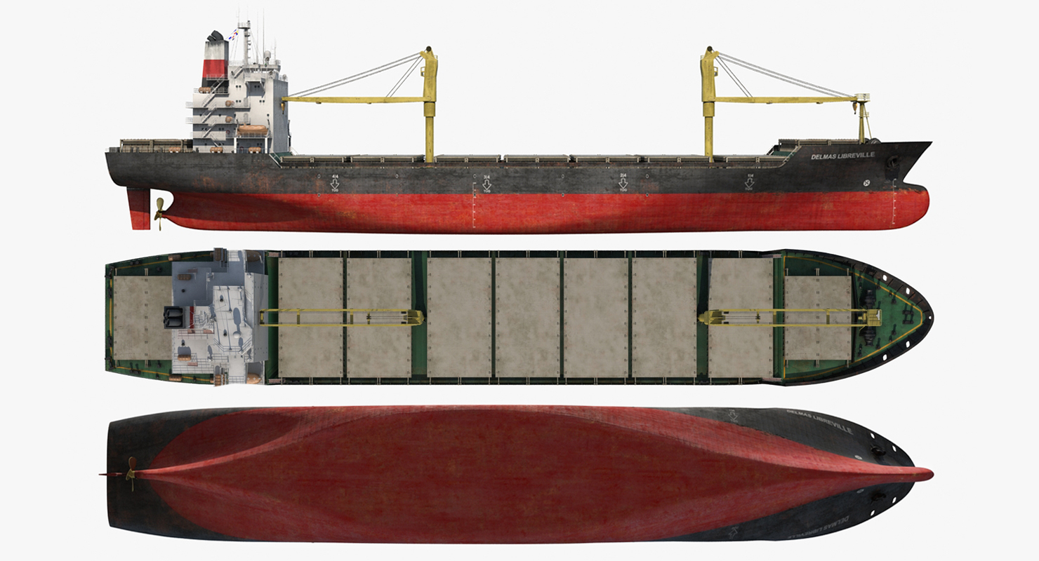 货船3d模型
