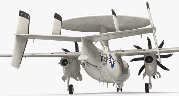 Grumman E 2 Hawkeye Tactical 3d Model