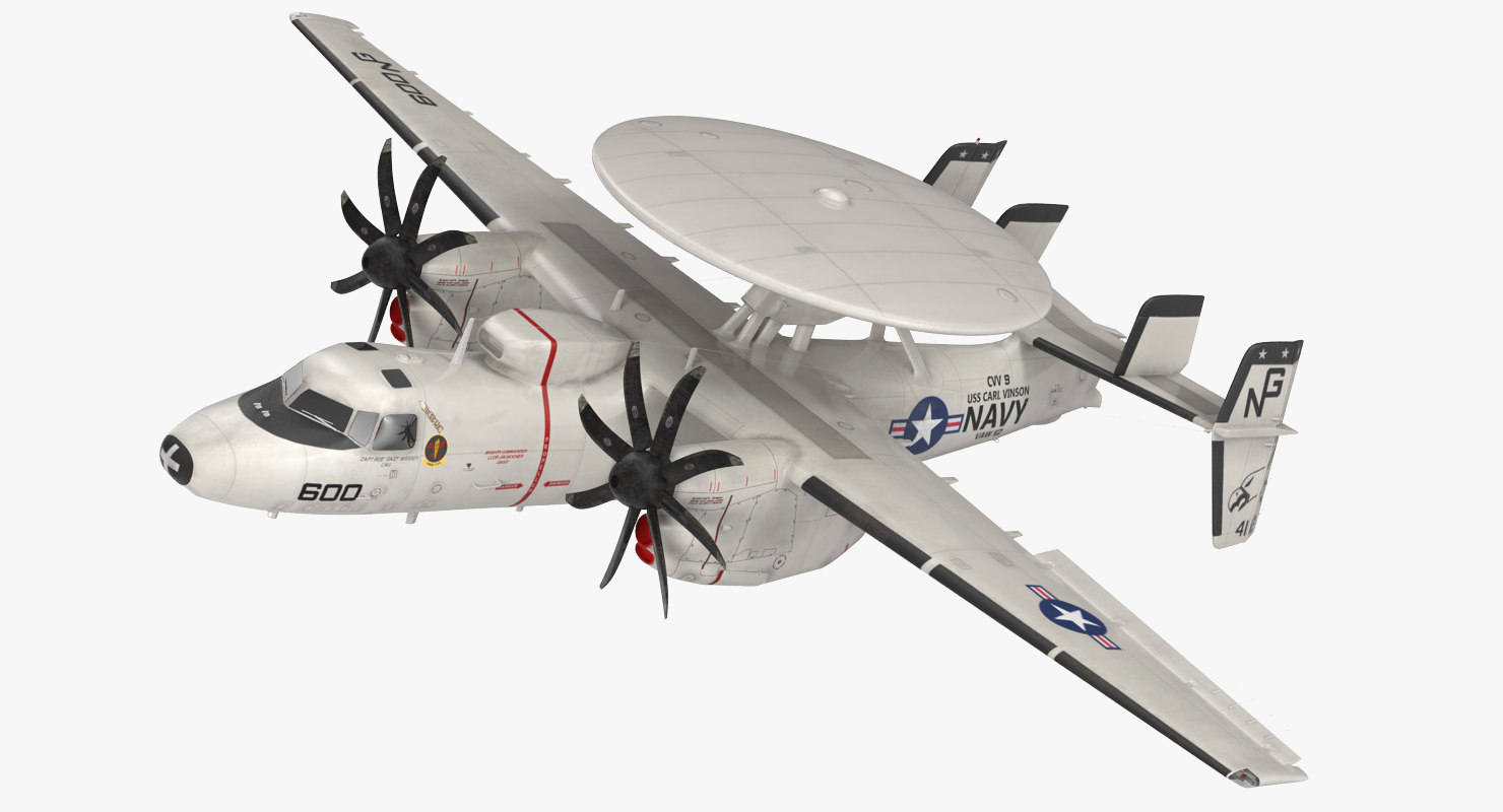 Grumman E Hawkeye Tactical D Model