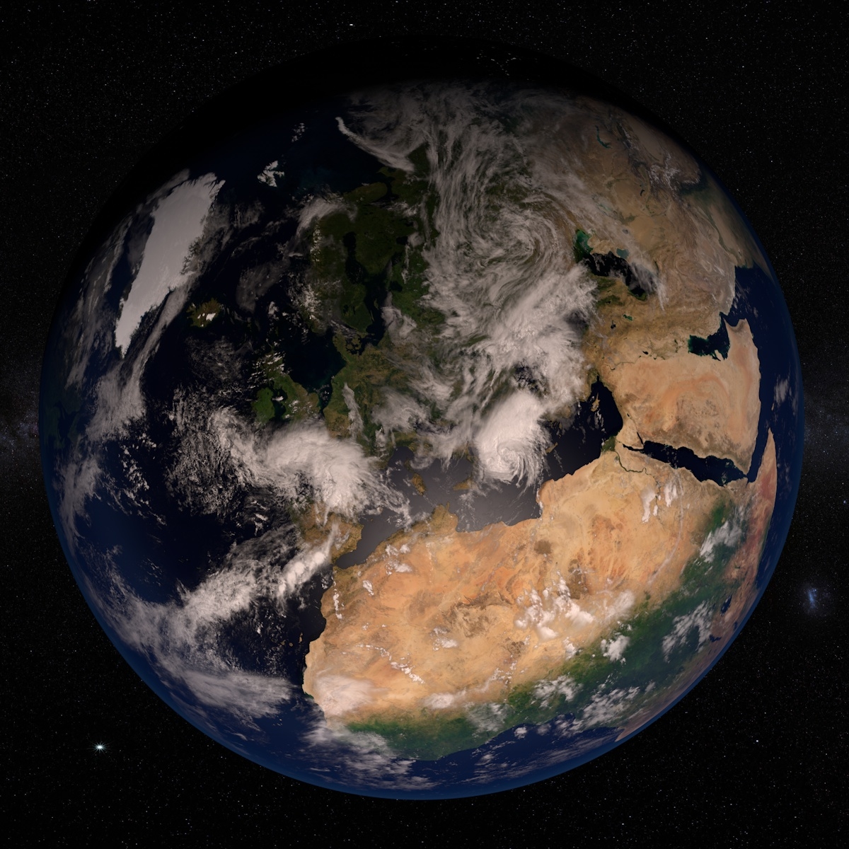 地球43k3d模型