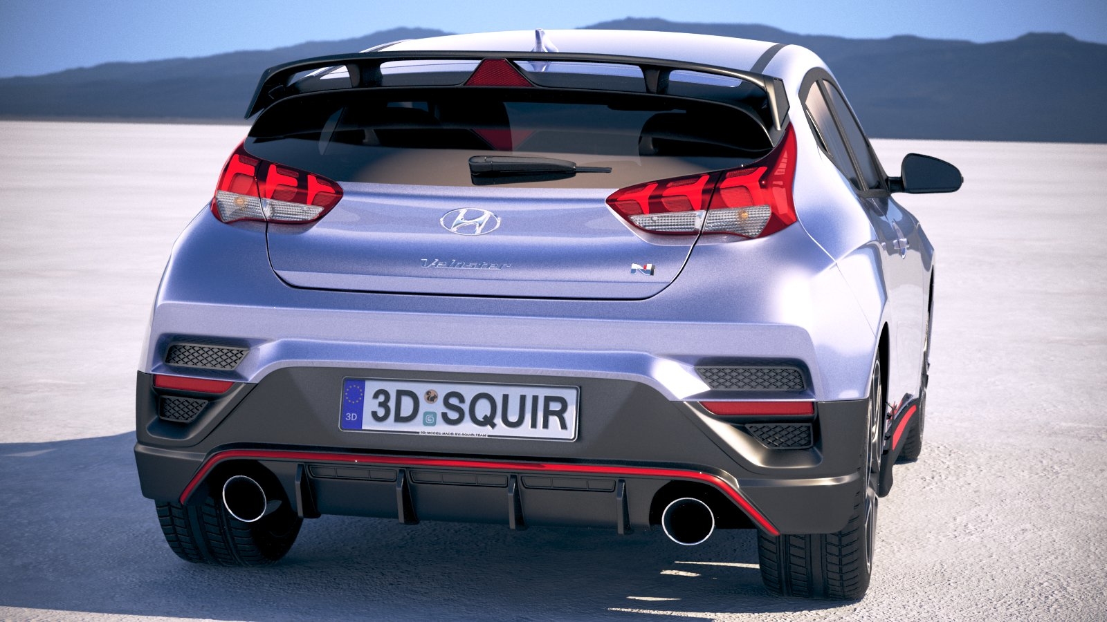 现代veloster n 20193d模型