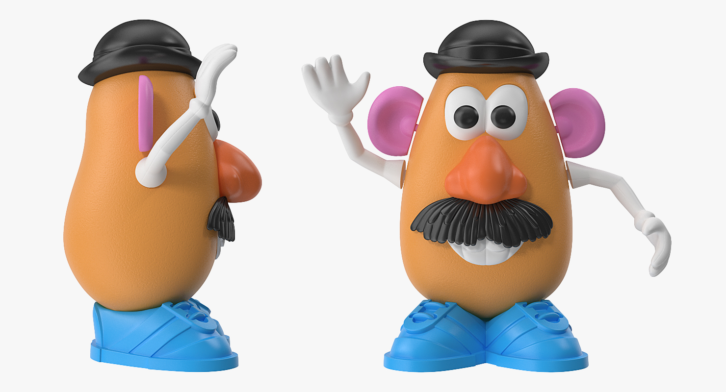 玩具mr potato head3d模型