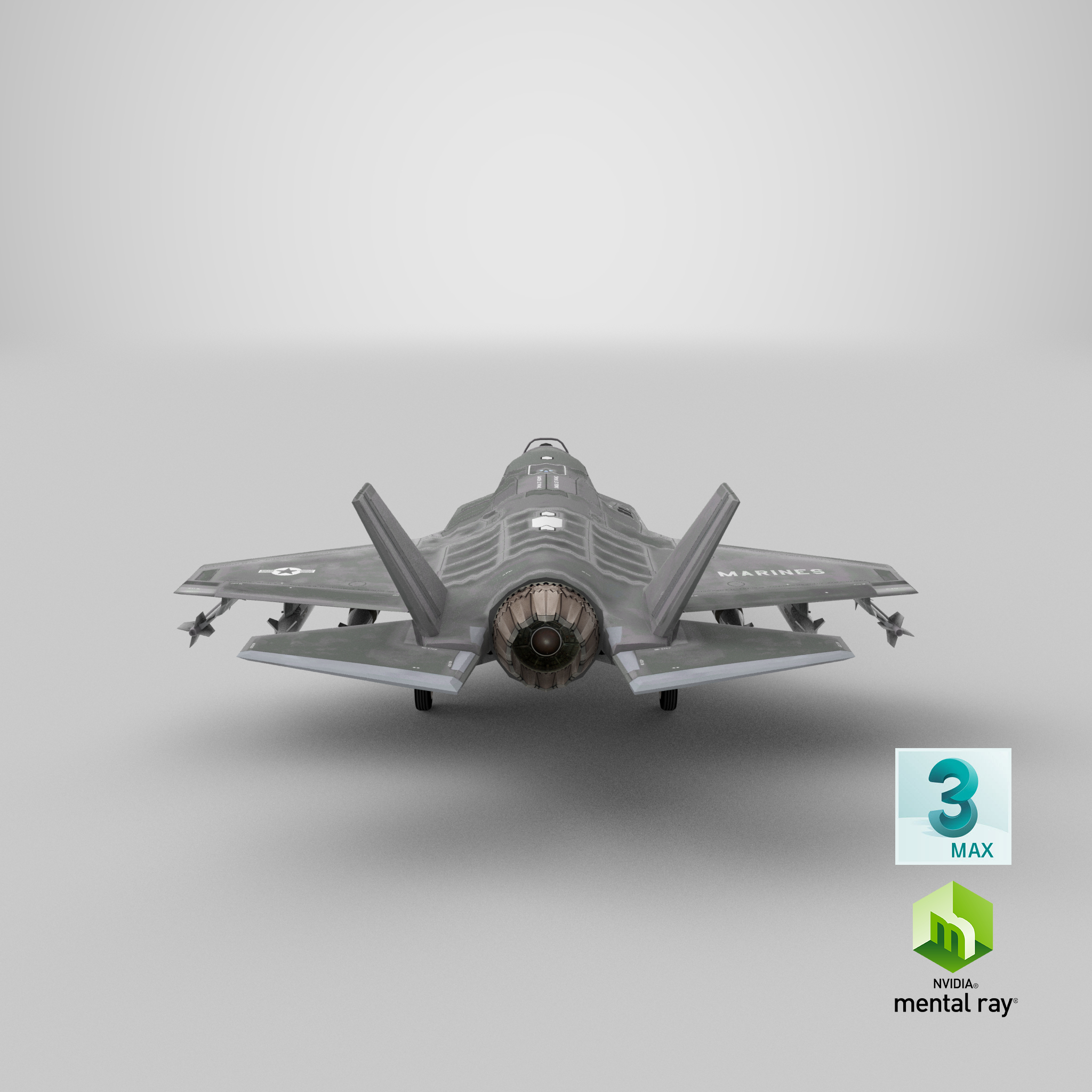 f-35 strike fighter 3d