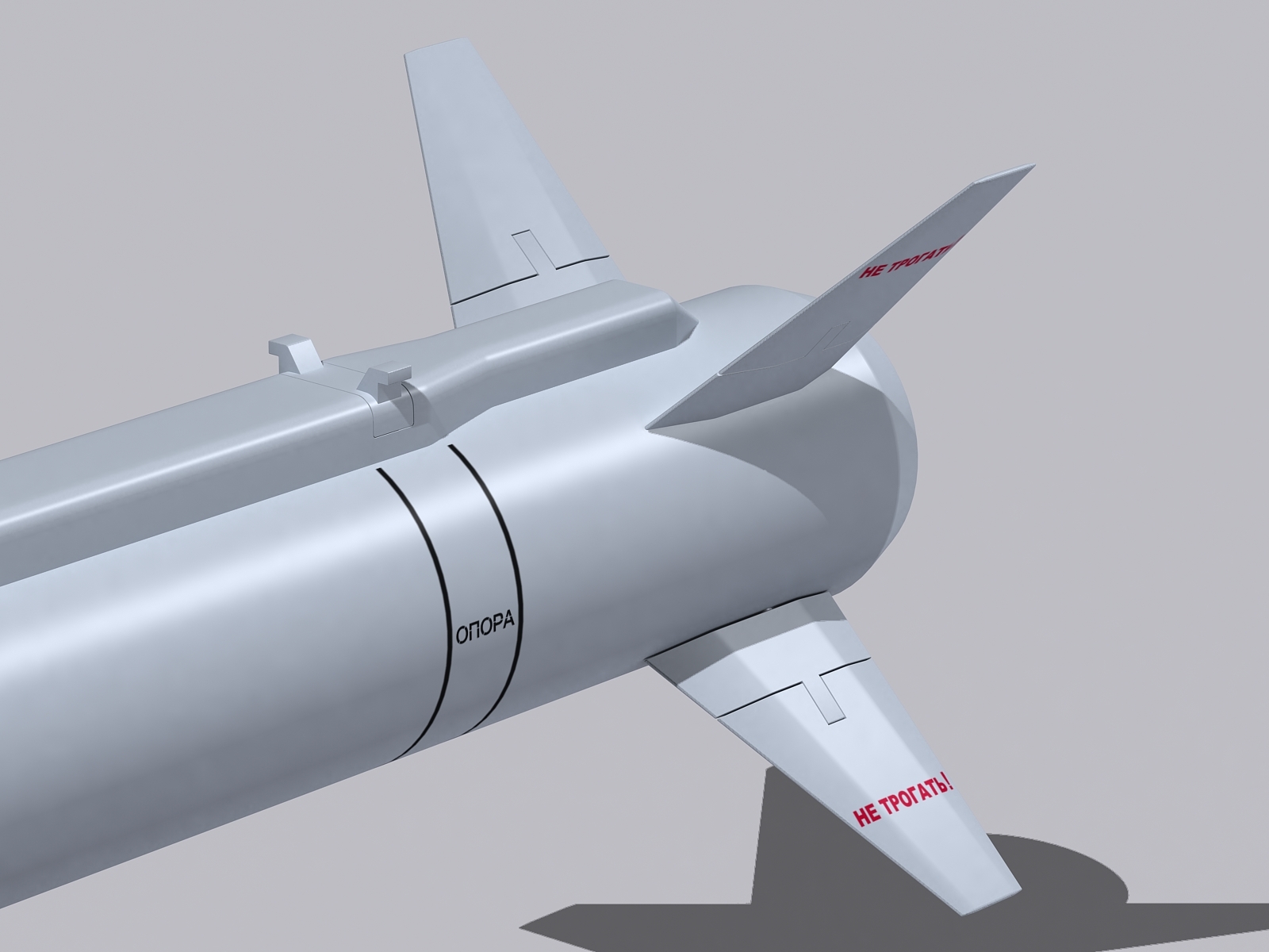 kh-38me导弹系列3d模型