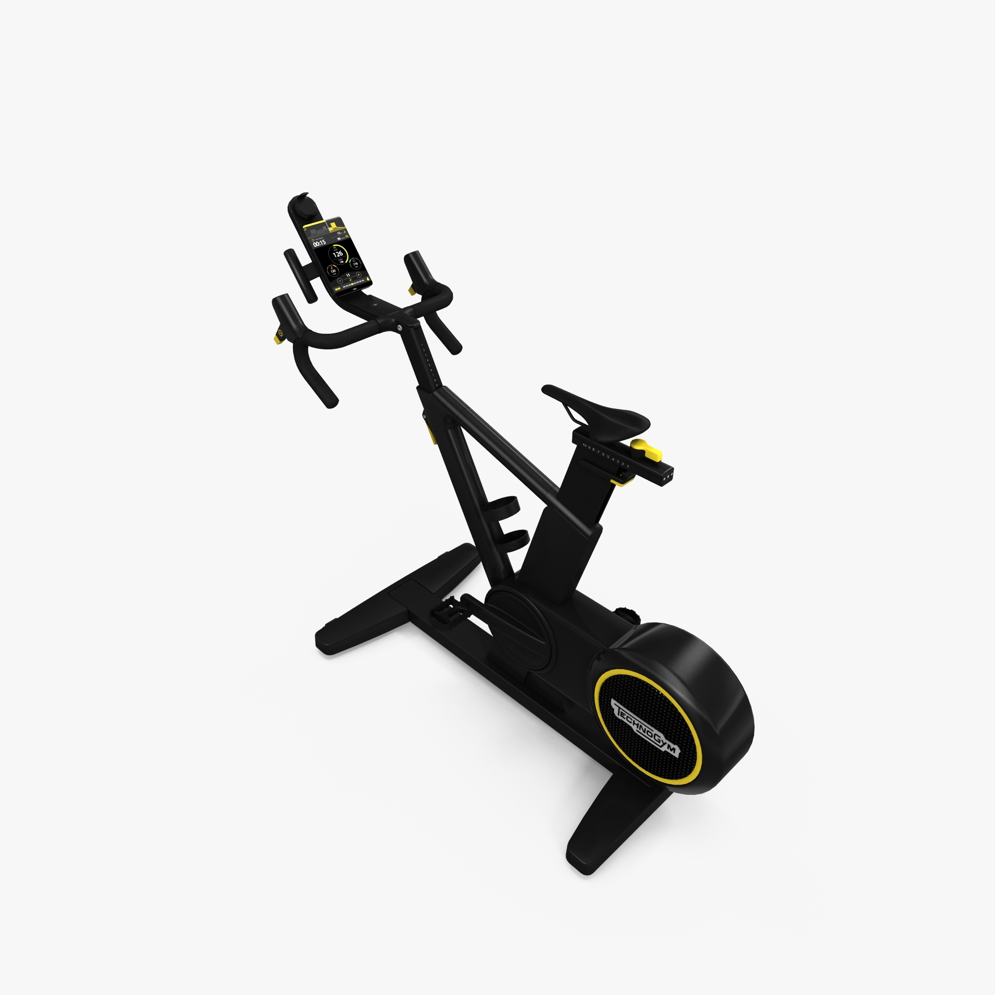 skillbike technogym有氧健身自行车3d模型