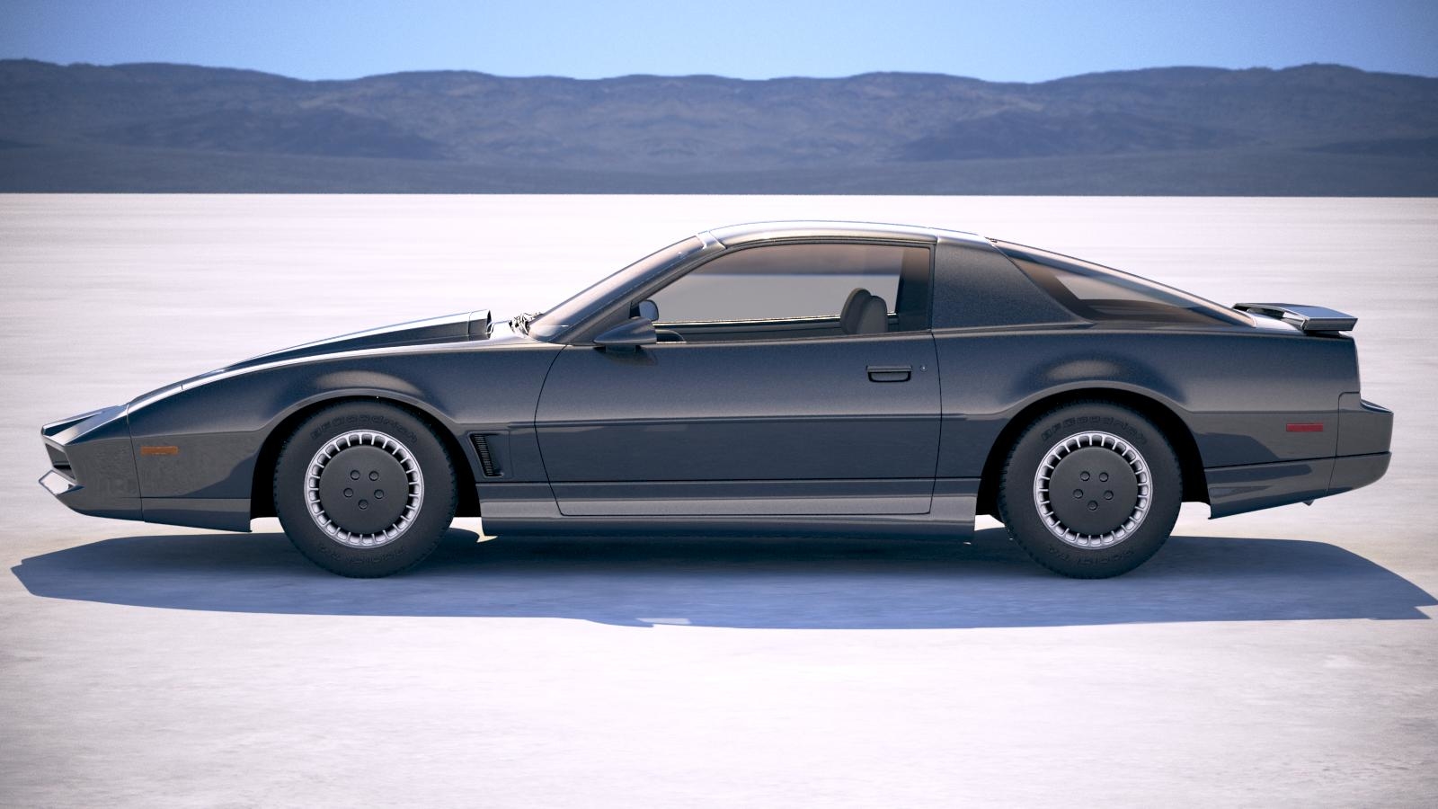 3d model car kitt