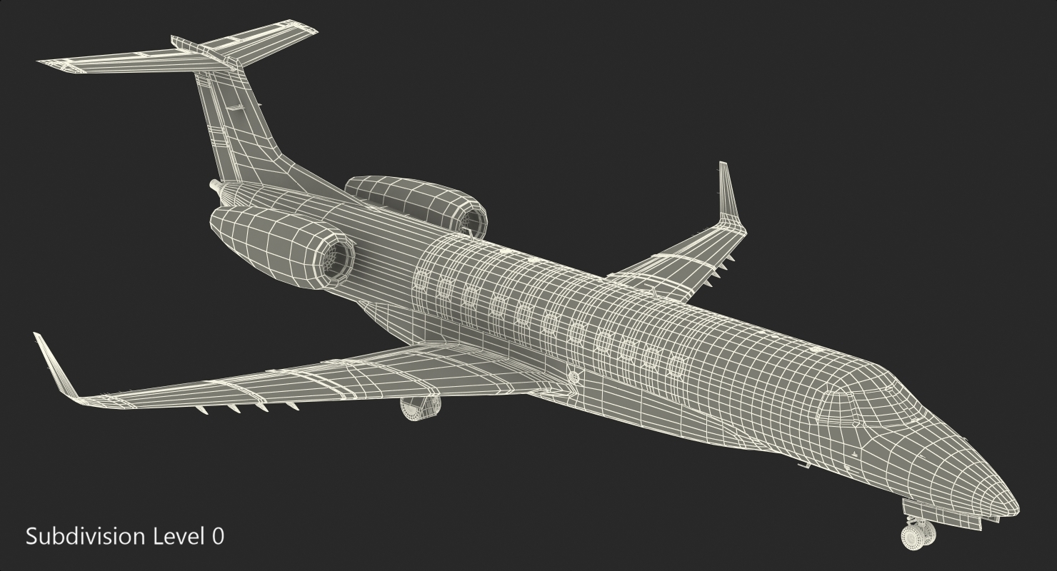 私人飞机3d模型