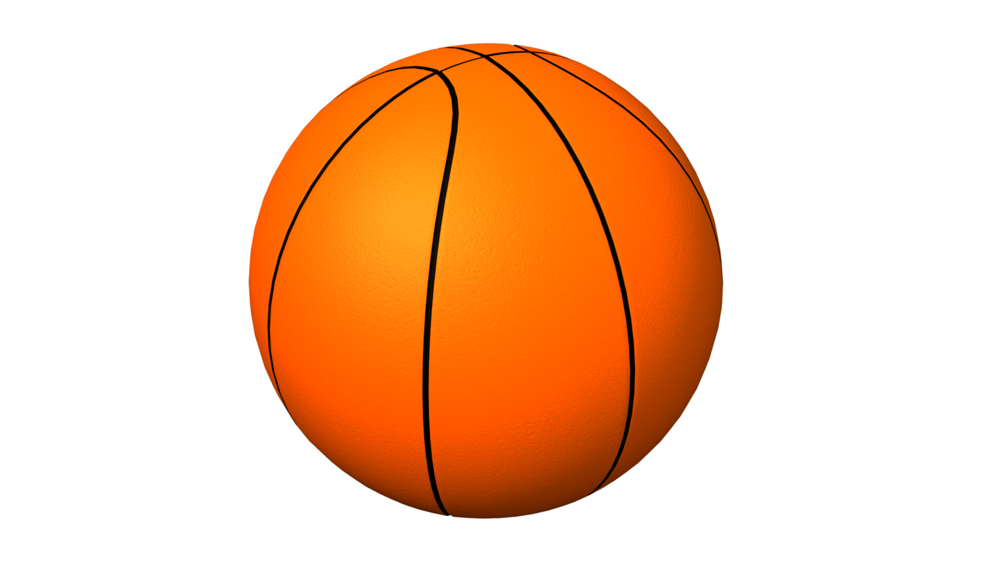 Оранжевый мячик