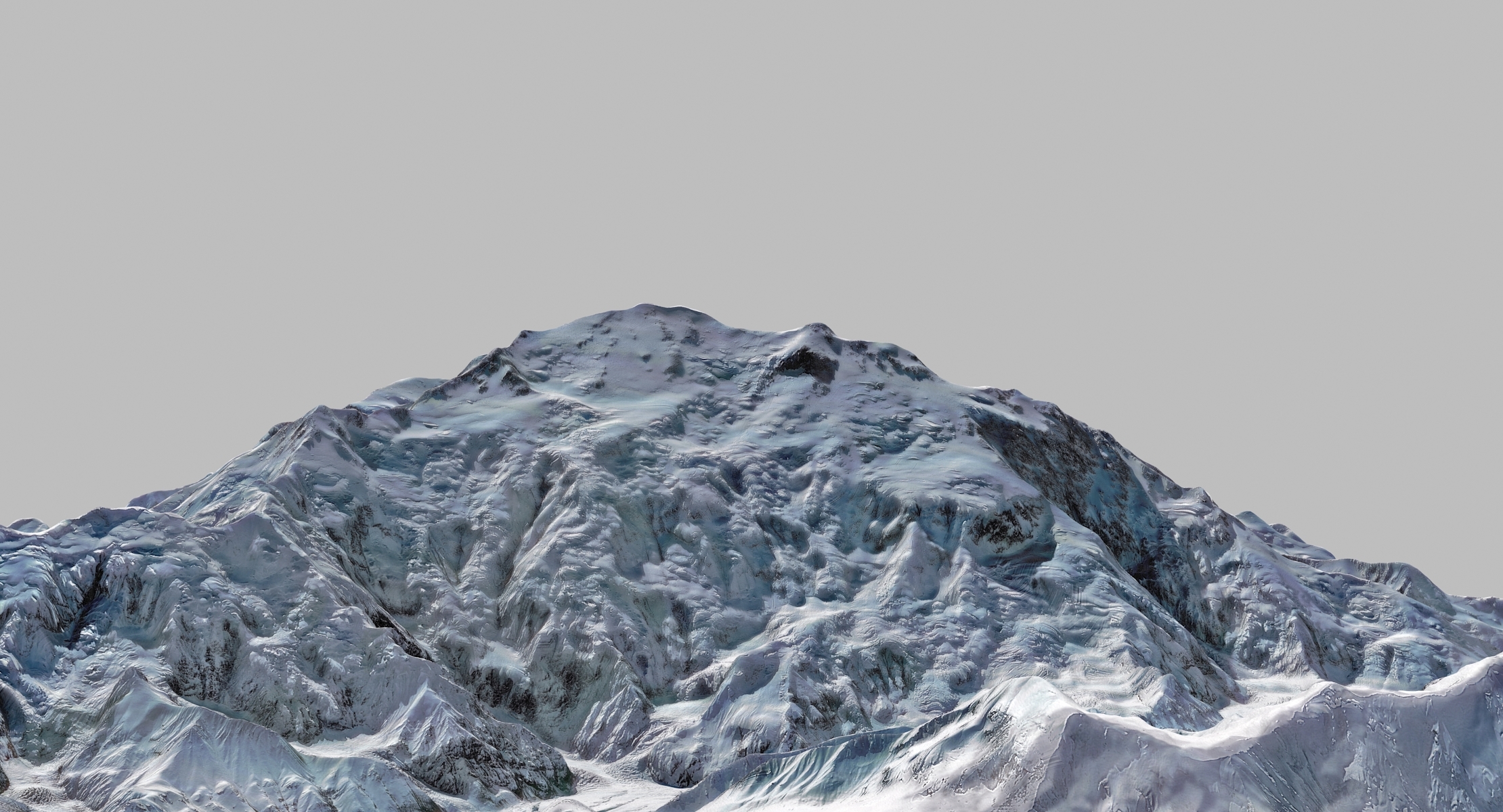 3d model denali mount