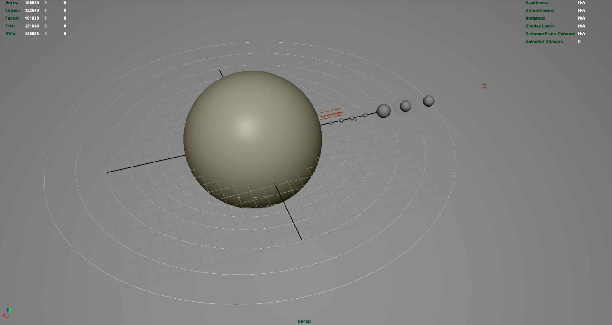 太阳系3d模型