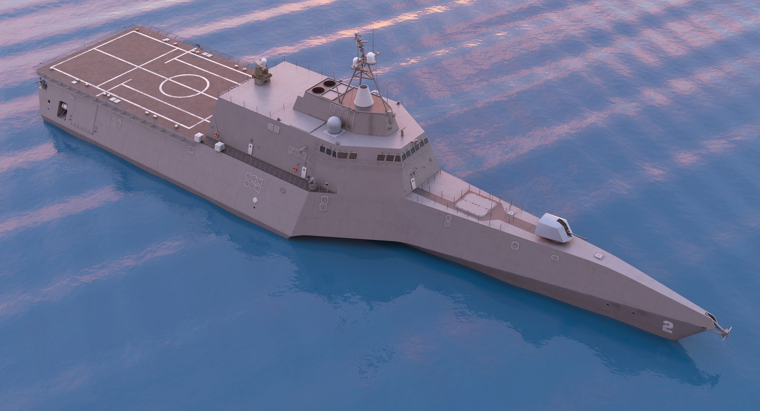 D Model Littoral Combat Ship Turbosquid